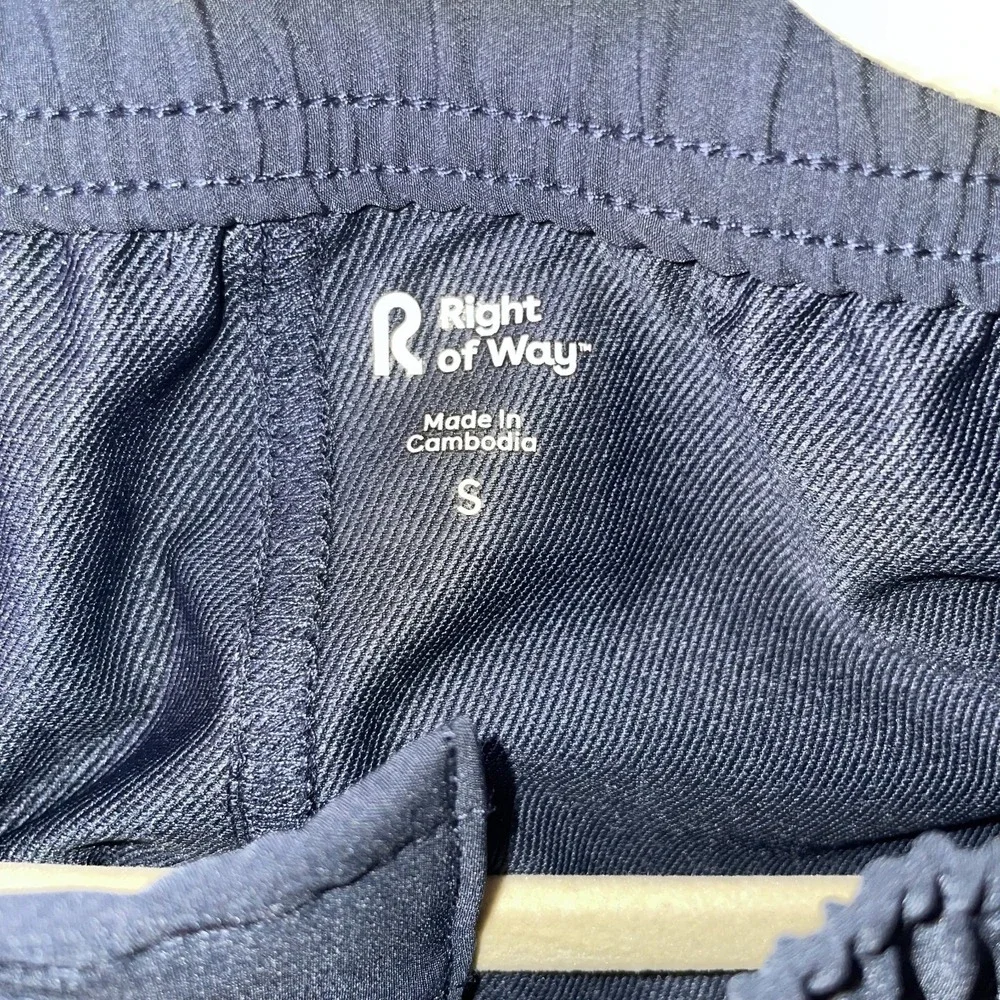 The Row Right Of Way Max Woven Shorts Men Small Blue Nights Elastic Waist Summer